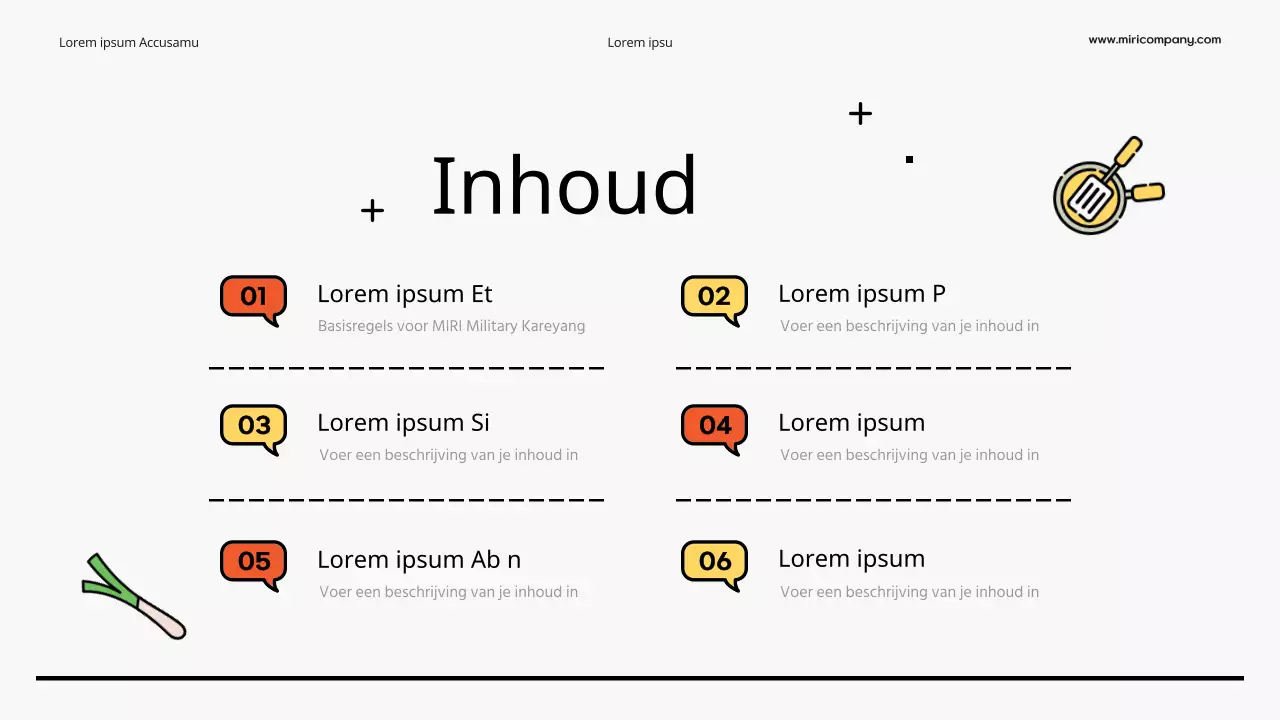 Eenvoudige gele en oranje handleiding deeltijdwerk