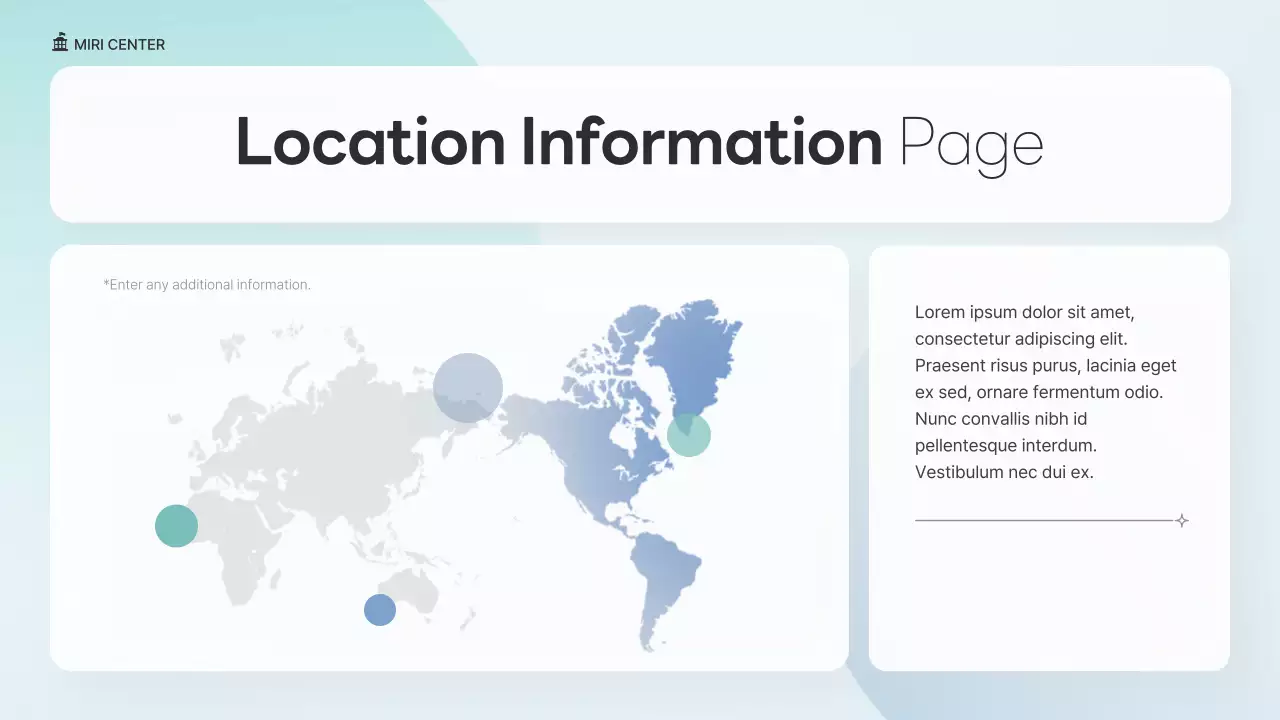 민트 모던 NGO 프레젠테이션