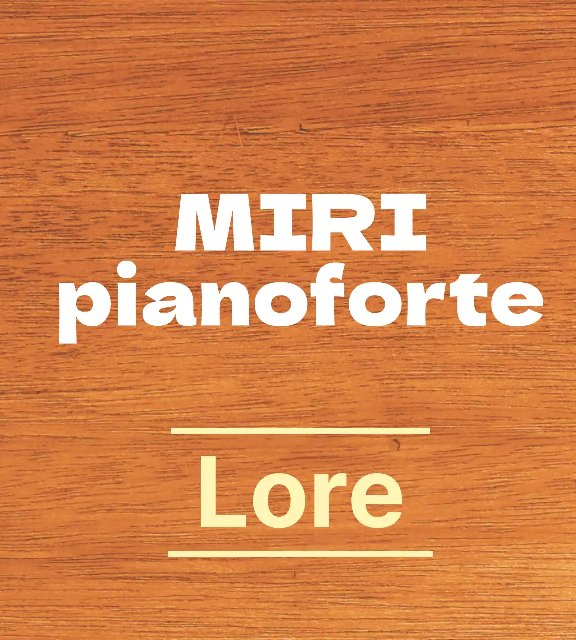 Una guida al nome del negozio in bianco e giallo chiaro