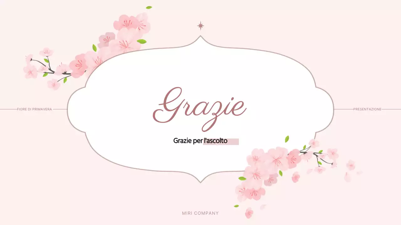 Graziosi fiori primaverili in rosa e bianco
