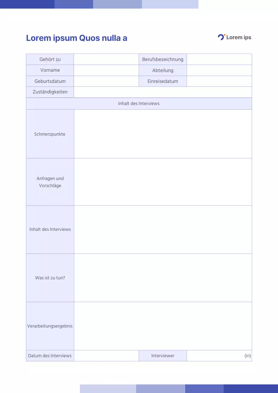 Einfache Schulungsunterlagen für Unternehmen in Lila und Mauve