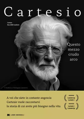 Copertina di un libro di filosofia classica in nero e giallo