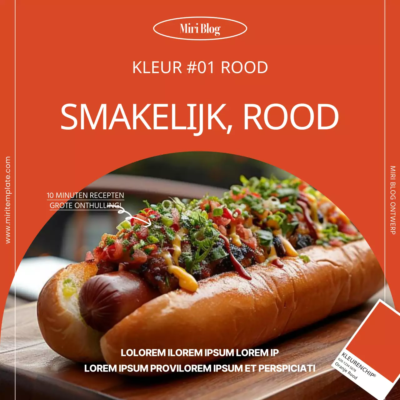 Hippe miniaturen in roze en wit voor sociale media