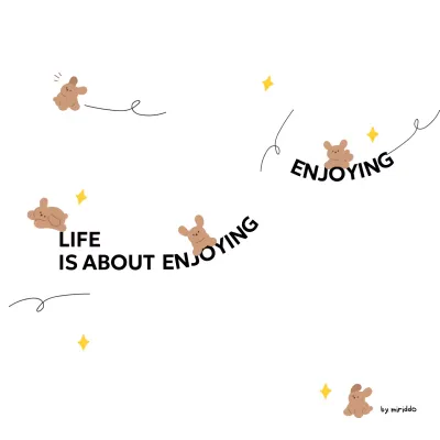 Kombinasi garis gambar dan teks dengan gambar anak anjing yang lucu Merchandise yang dipersonalisasi