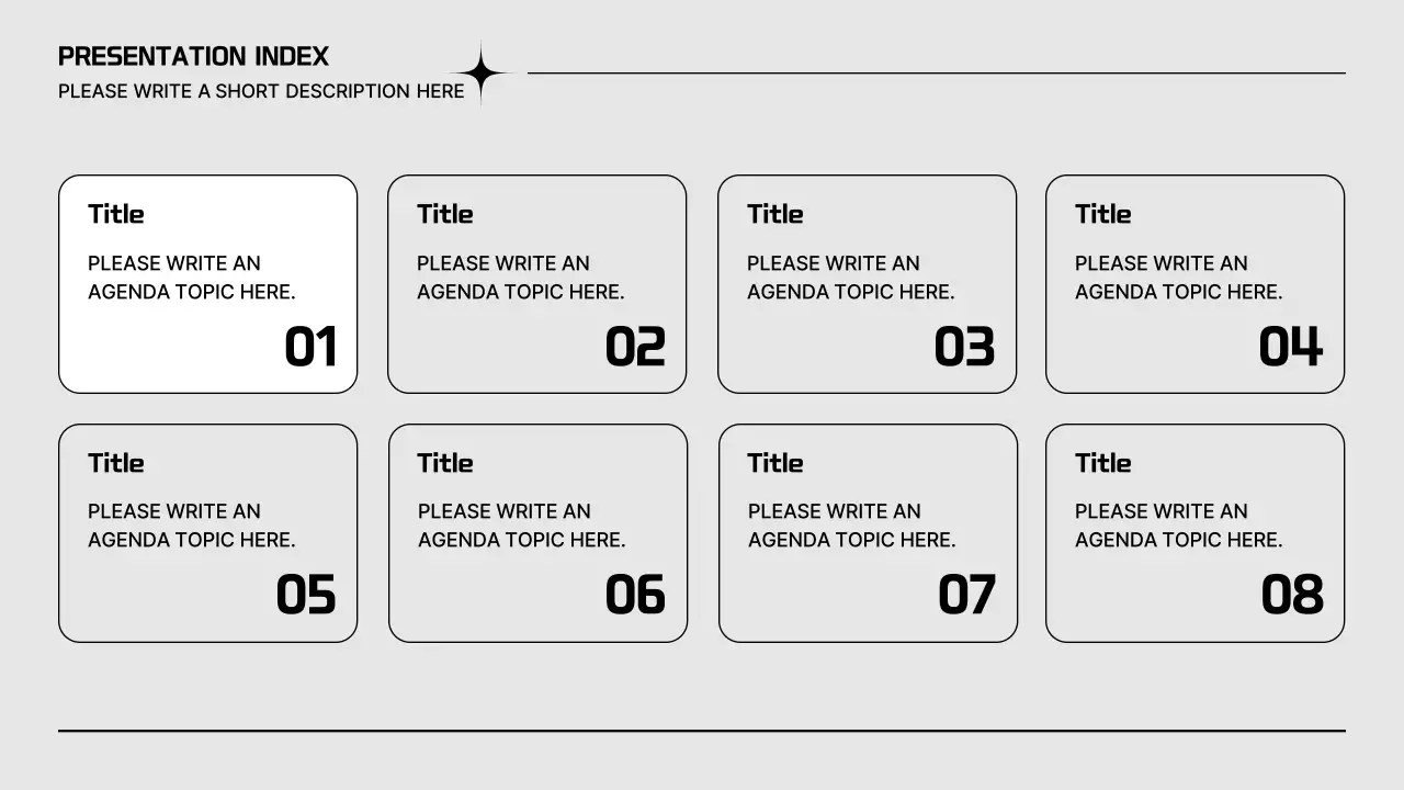 Grey Minimal Business Template Presentation