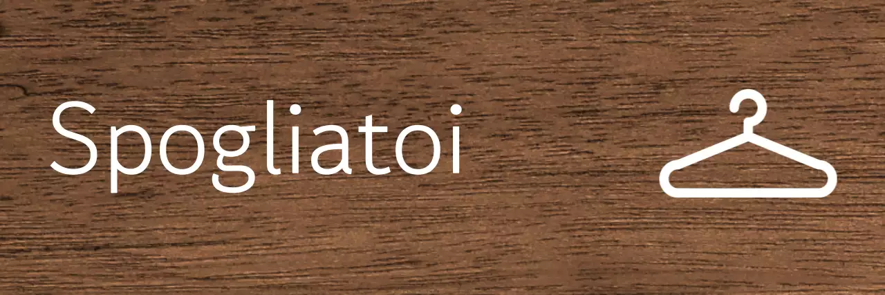 Guida all'icona dell'ospedale con testo bianco e sfondo scuro