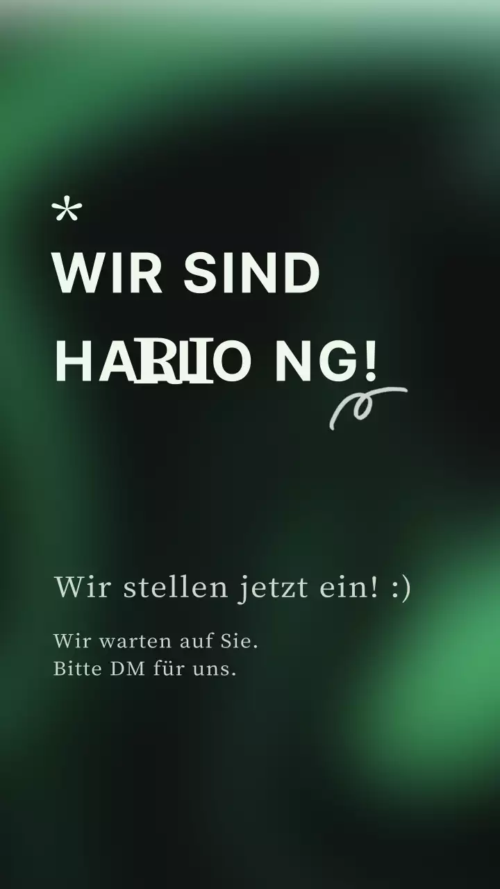 Eine trendige Cocktailbar in schwarz und khaki Social Media Posts