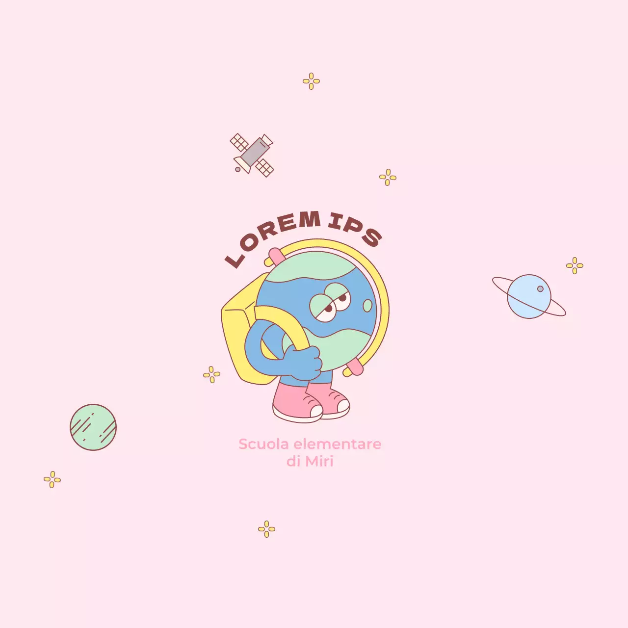 Souvenir della Giornata della Scienza con una simpatica illustrazione della Terra