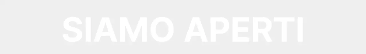 Tipografia bianco-rossa per pulire gli orari di funzionamento