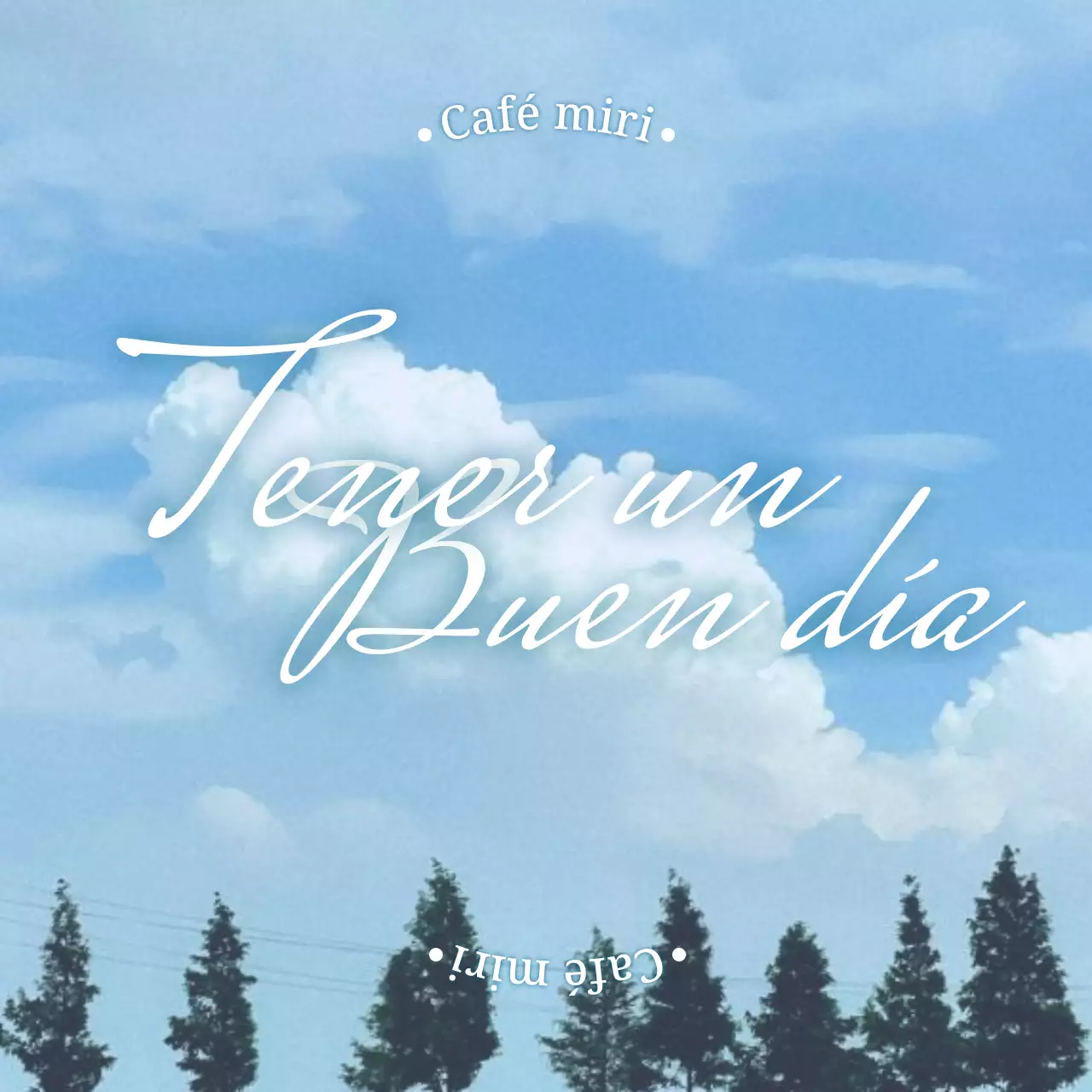 Cielo azul claro fondo foto anuncio emocional