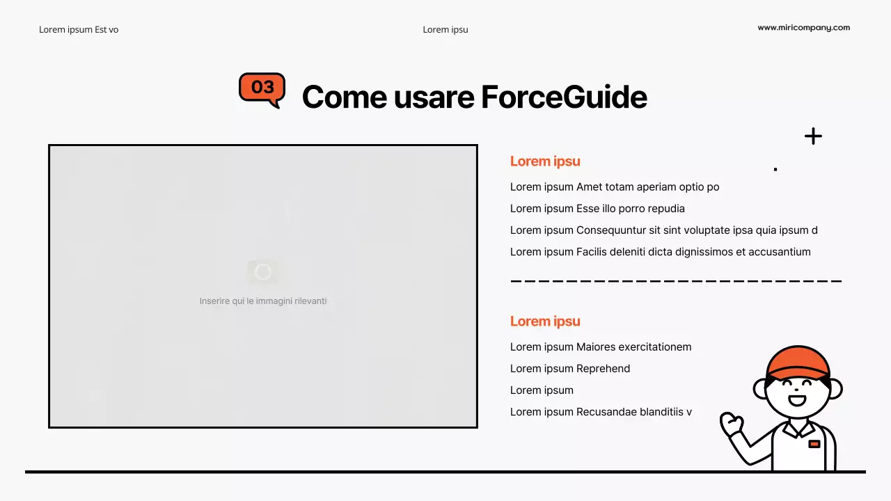 Guida semplice al lavoro part-time giallo e arancione