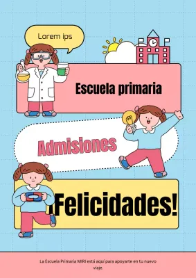 Un post celeste y rosa para celebrar la vuelta al cole