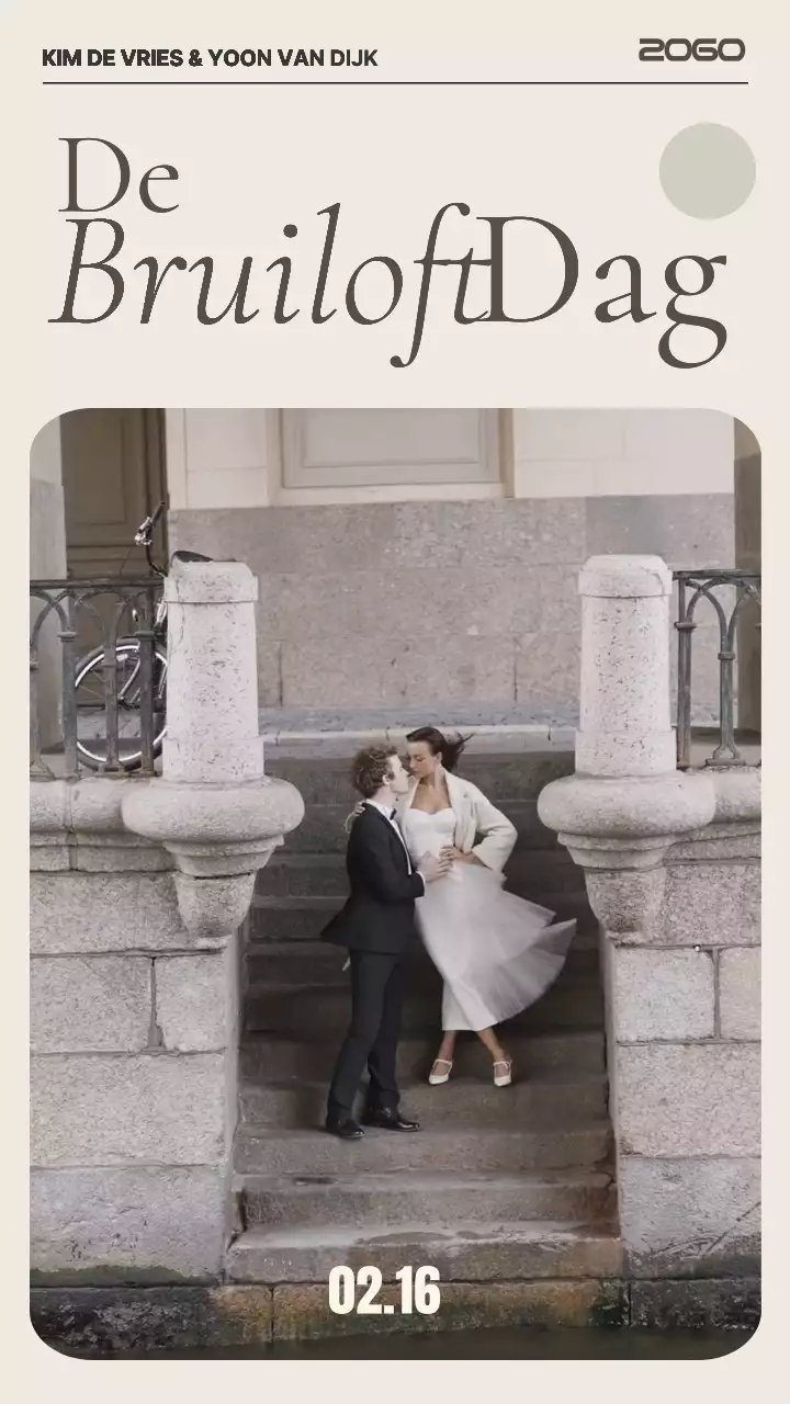 Een eenvoudig, makkelijk te maken beige aperitiefvideo