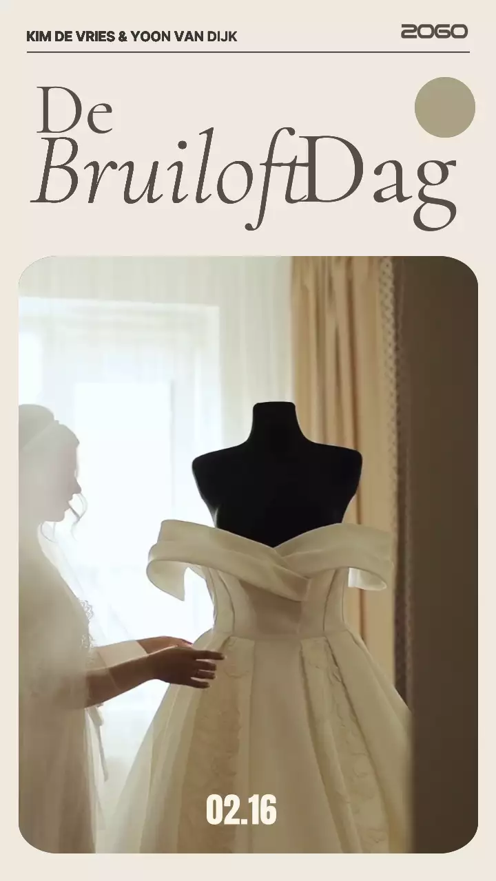 Een eenvoudig, makkelijk te maken beige aperitiefvideo