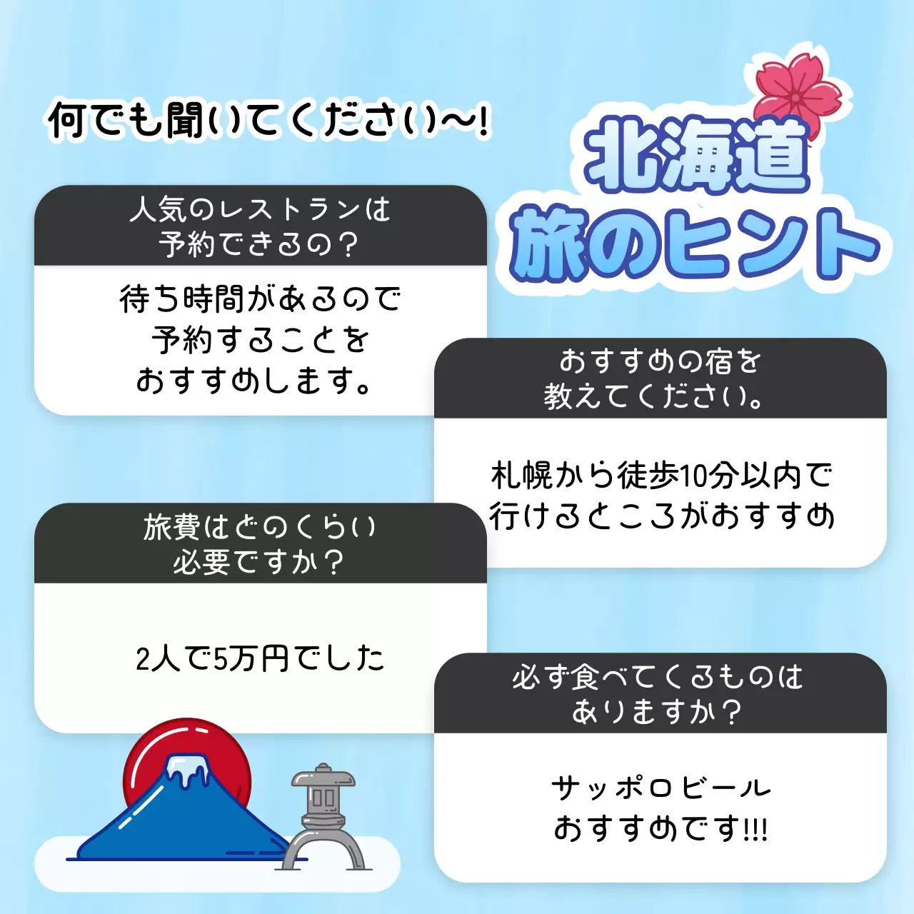 青 シンプル 旅行 スケジュール Instagram カルーセル