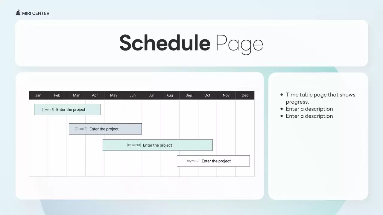 민트 모던 NGO 프레젠테이션
