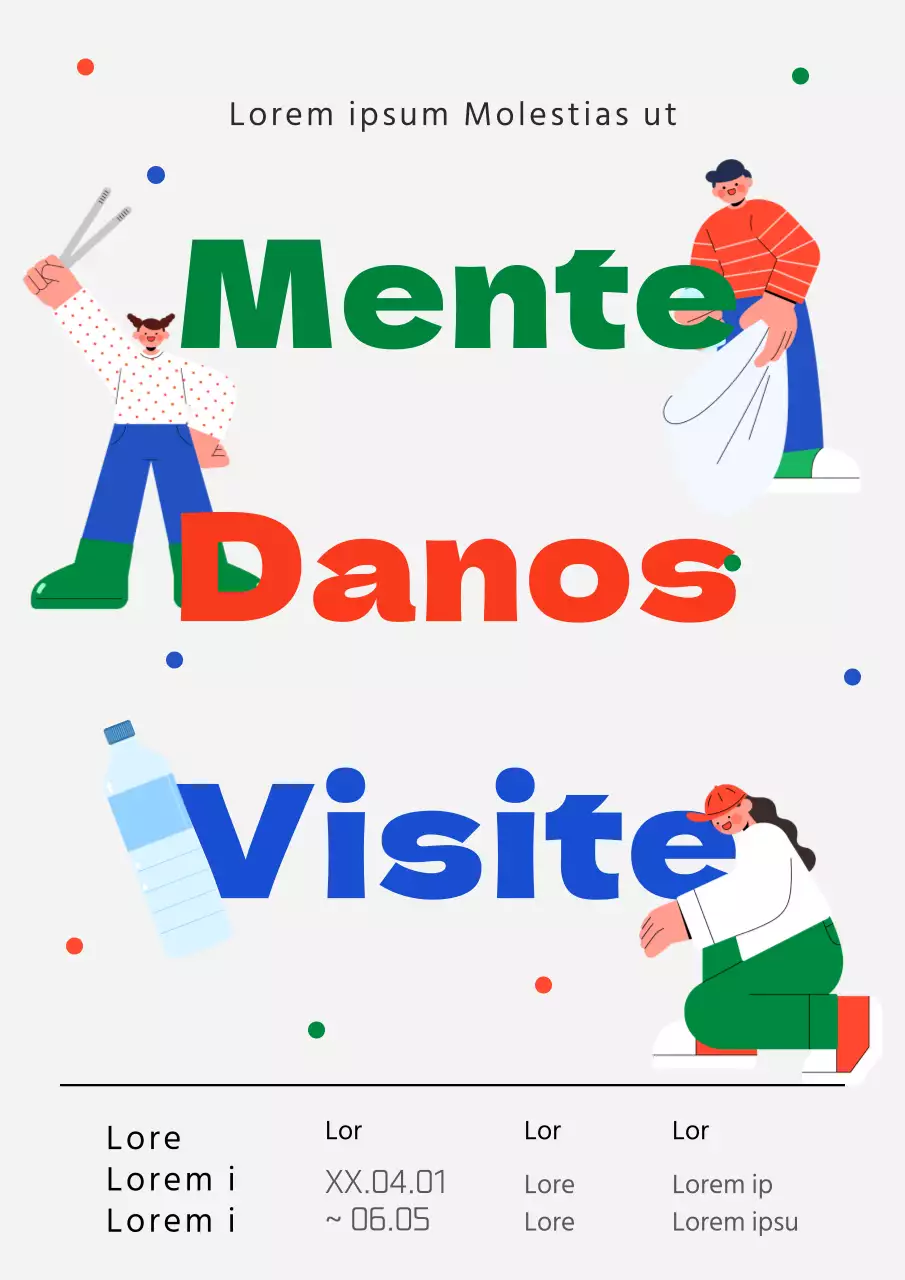 Guía de nuestro calendario de voluntariado verde y azul