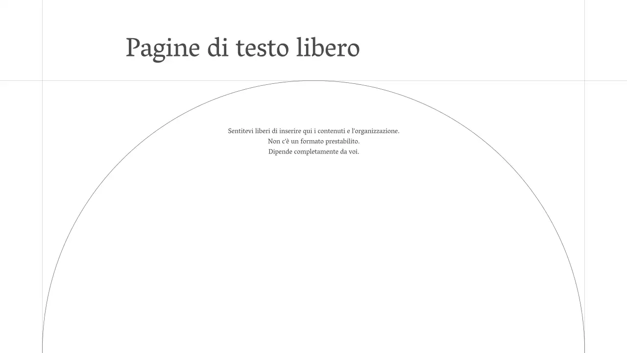 Presentazione aziendale minimalista in grigio e avorio