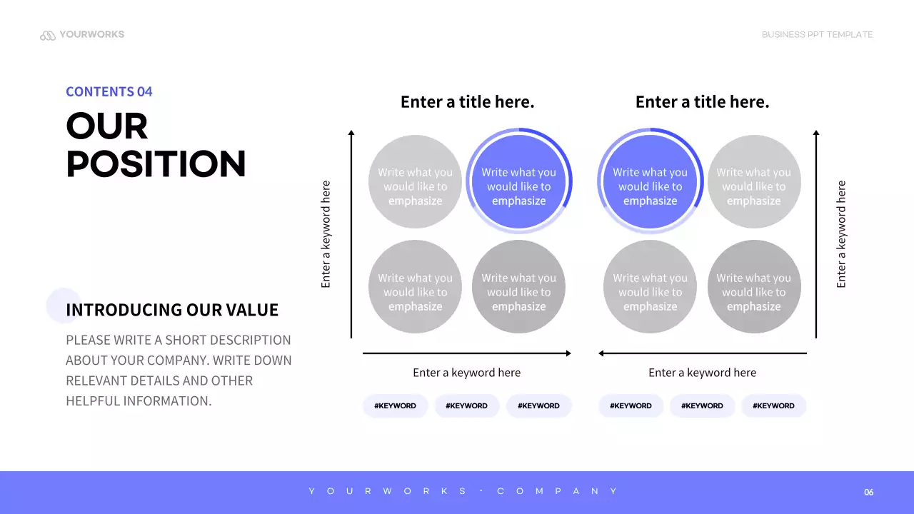 Blue Minimal Company Manual Presentation