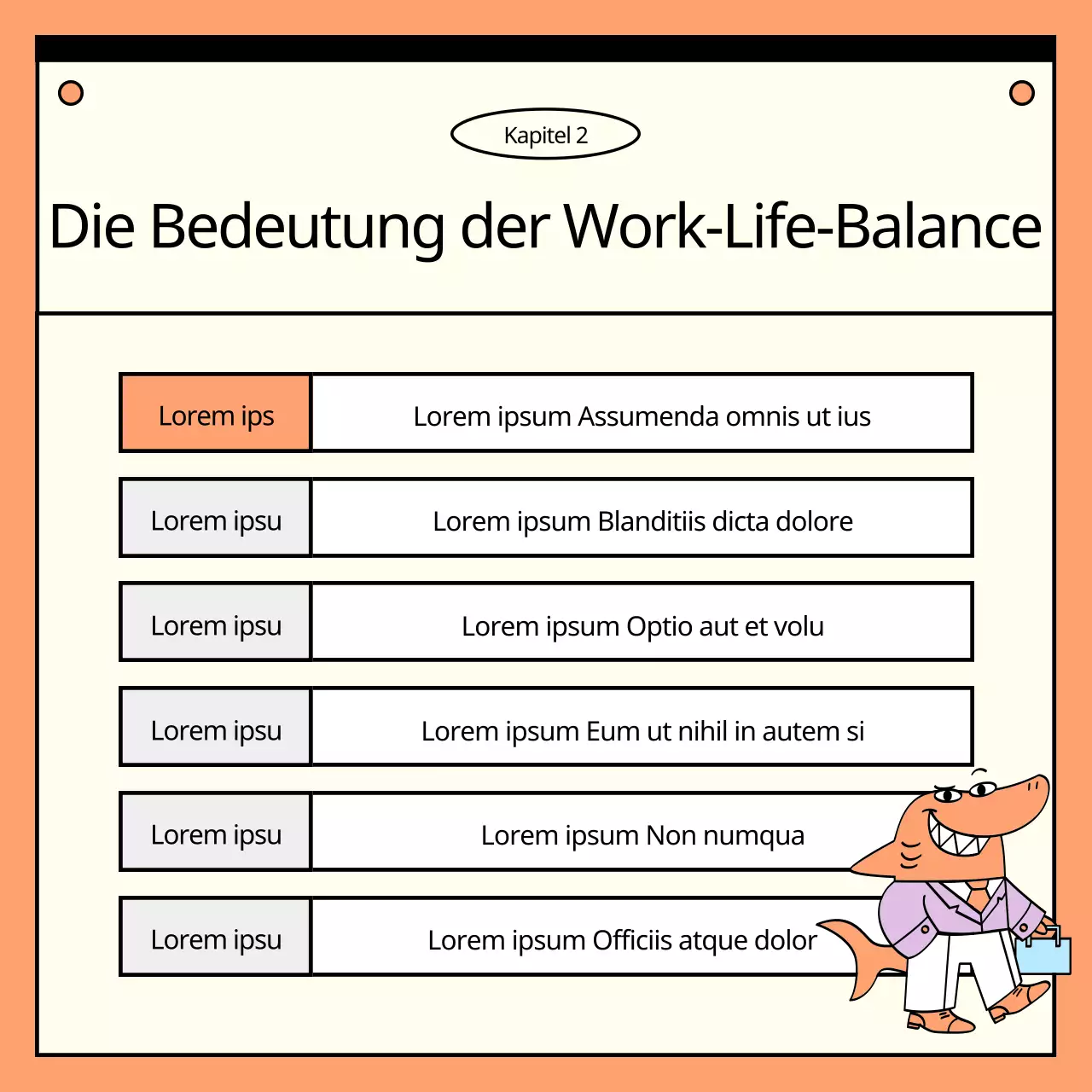 Über die einfachen Tipps zur Vereinbarkeit von Beruf und Familie von Orange und Bora