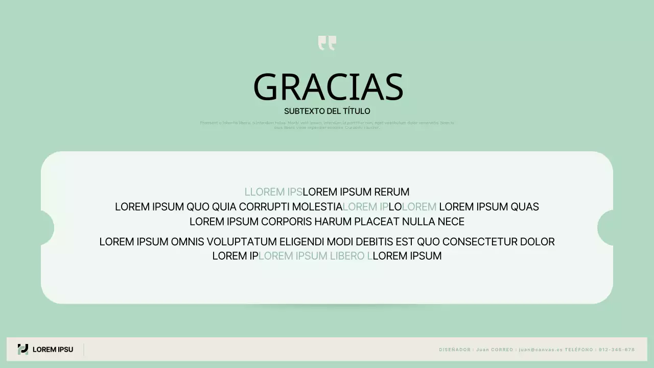 Un sencillo informe de actividad pública en chartreuse y beige