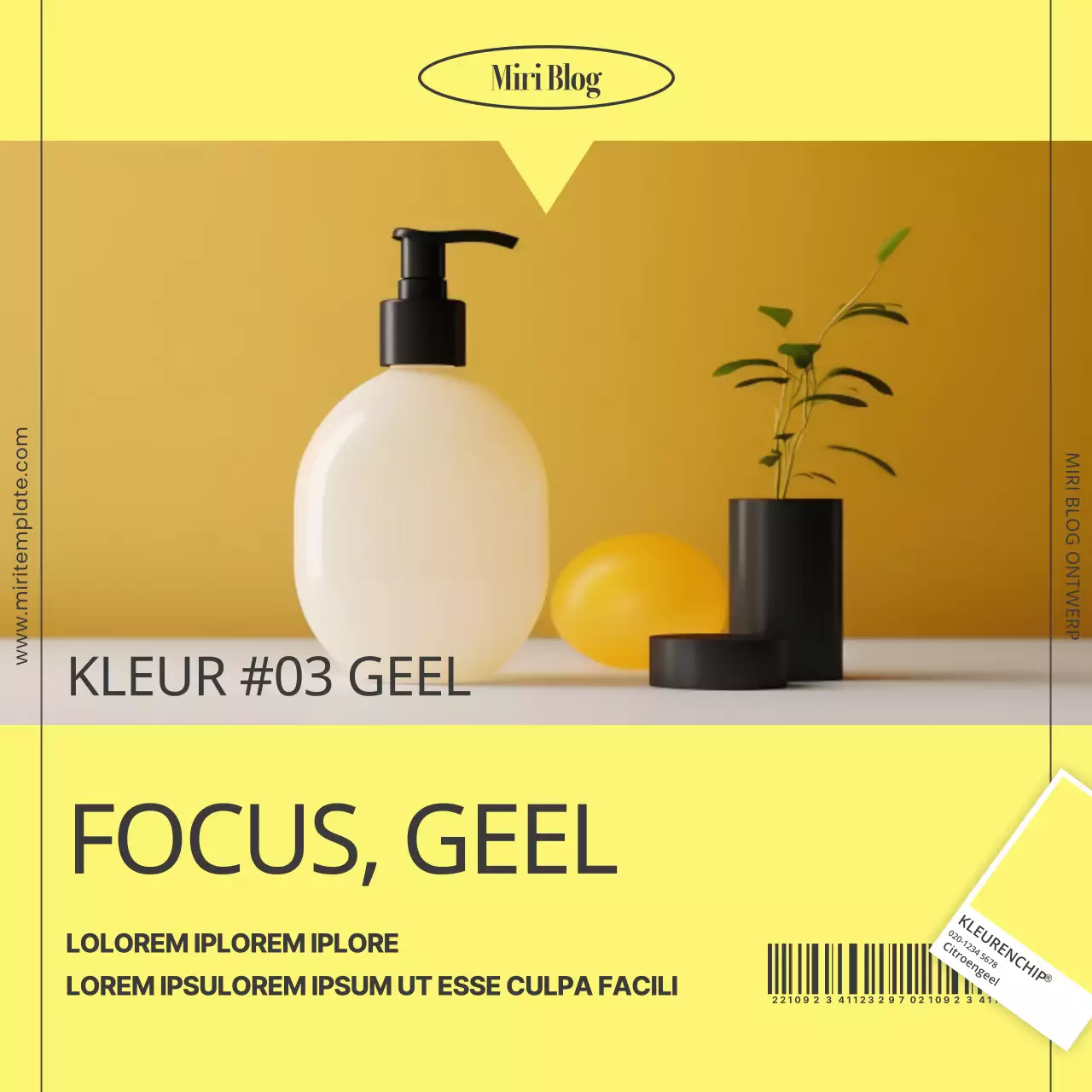 Hippe miniaturen in roze en wit voor sociale media