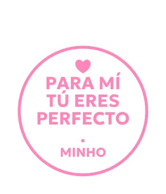 Diseñado con un bonito texto