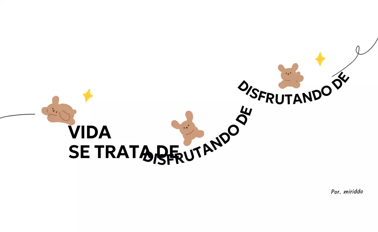 Una combinación de líneas de dibujo y texto con simpáticos dibujos de cachorros Artículos personalizados