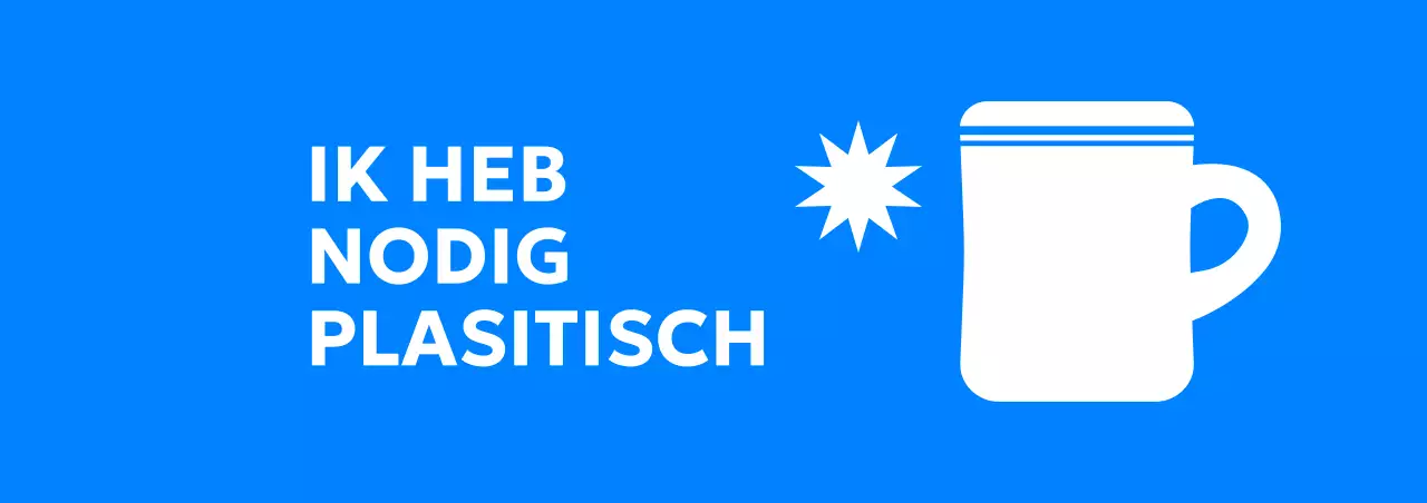 Promotioneel ontwerp met mokillustraties