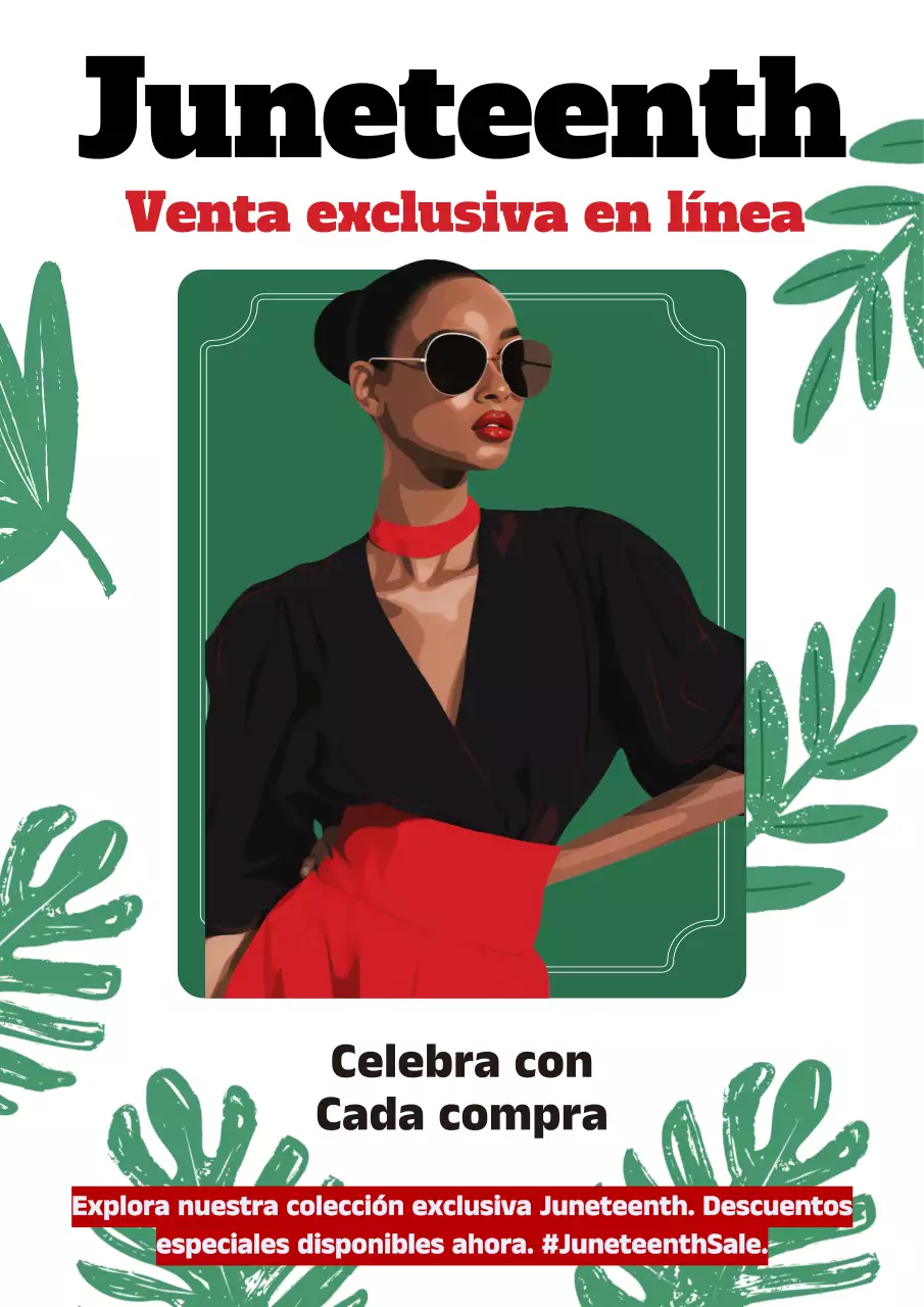 Venta exclusiva en línea Juneteenth
