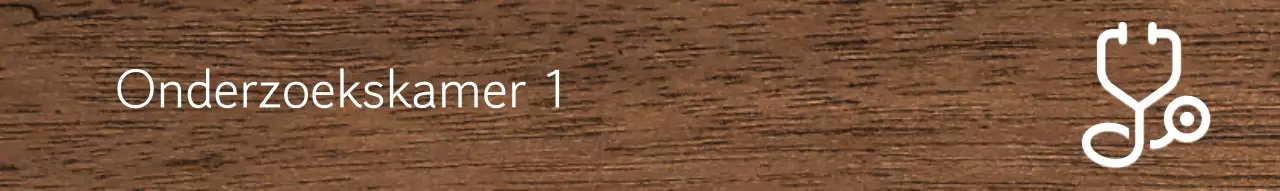 Donkere achtergrond witte tekst ziekenhuis pictogram gids