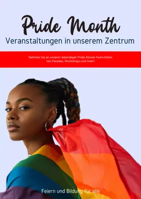 Veranstaltungen zum Monat des Stolzes in unserem Zentrum