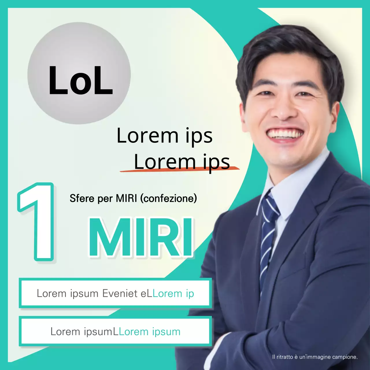 Promuovere una semplice campagna elettorale in bianco e menta