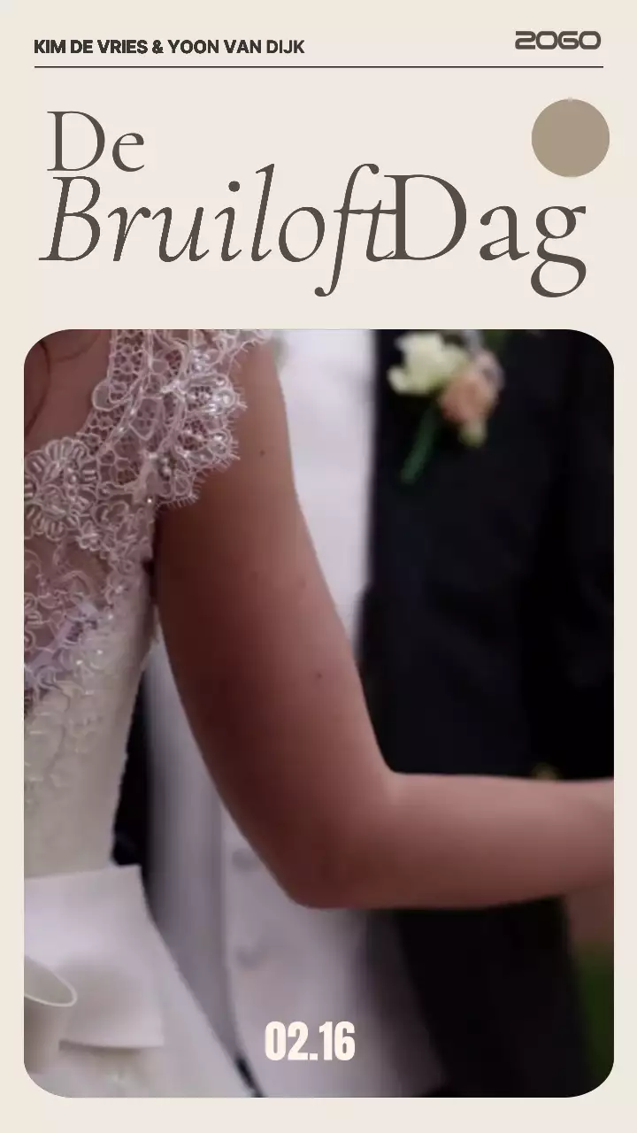 Een eenvoudig, makkelijk te maken beige aperitiefvideo