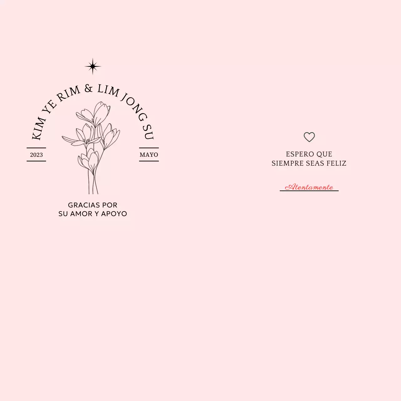 Diseñar detalles de boda con tipografía e ilustraciones florales