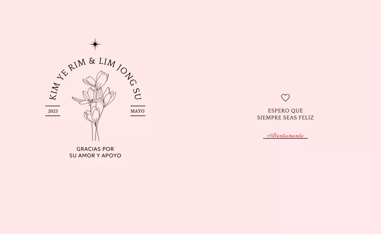 Diseñar detalles de boda con tipografía e ilustraciones florales