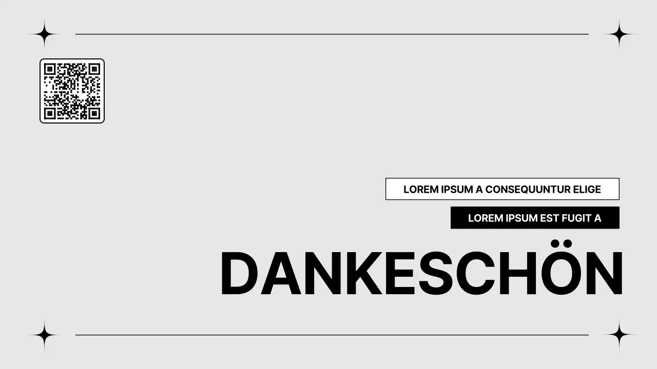 Grau Modern Frei zu verwenden Vorlage Prospectus