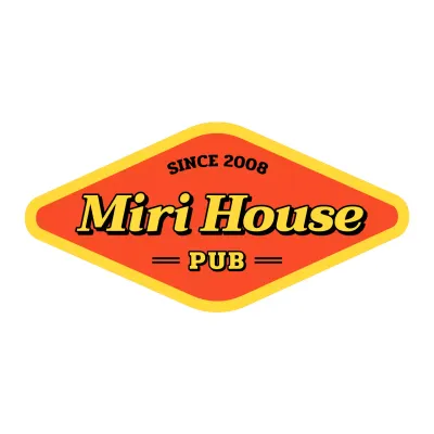 Mempromosikan Pub Belah Ketupat Kuning Oranye