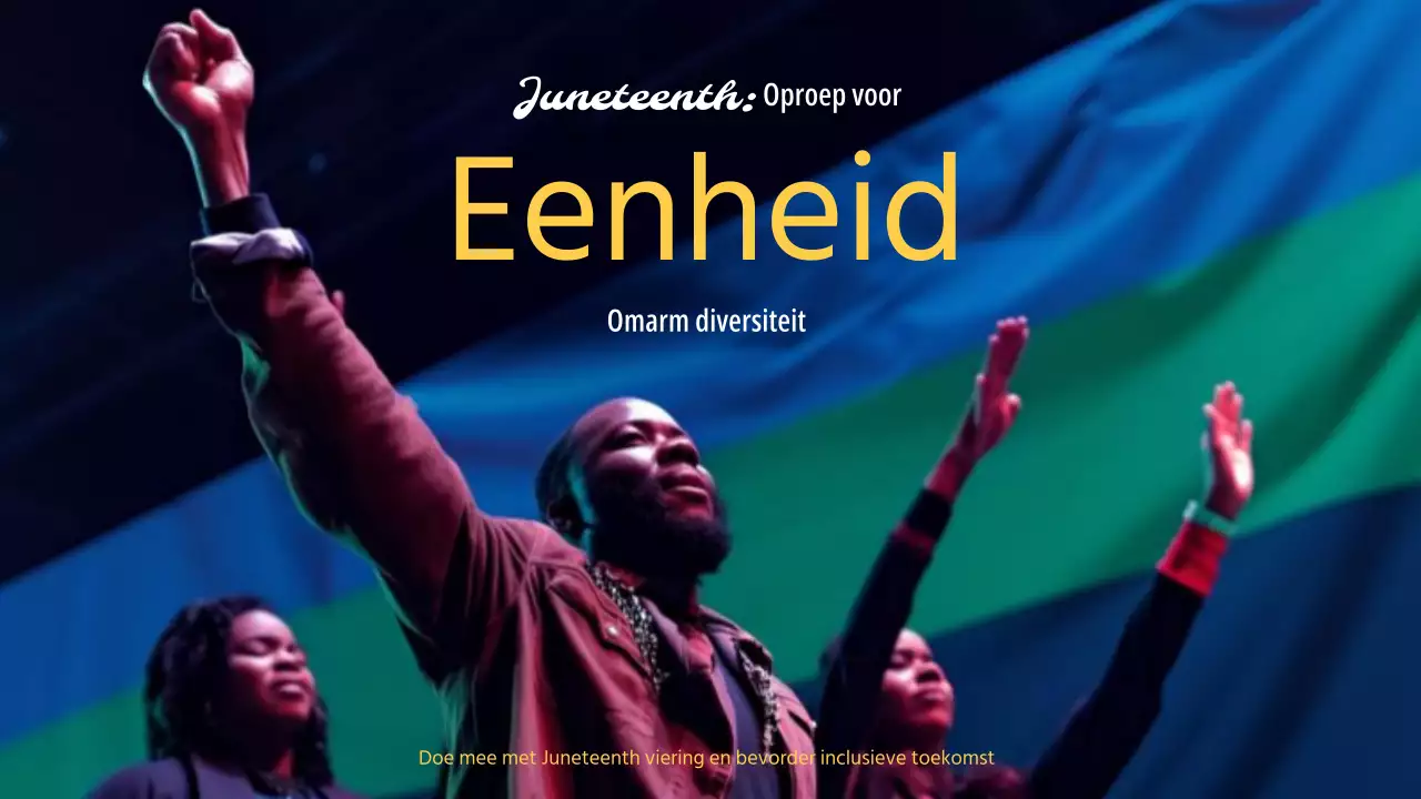 Juneteenth: een oproep tot eenheid