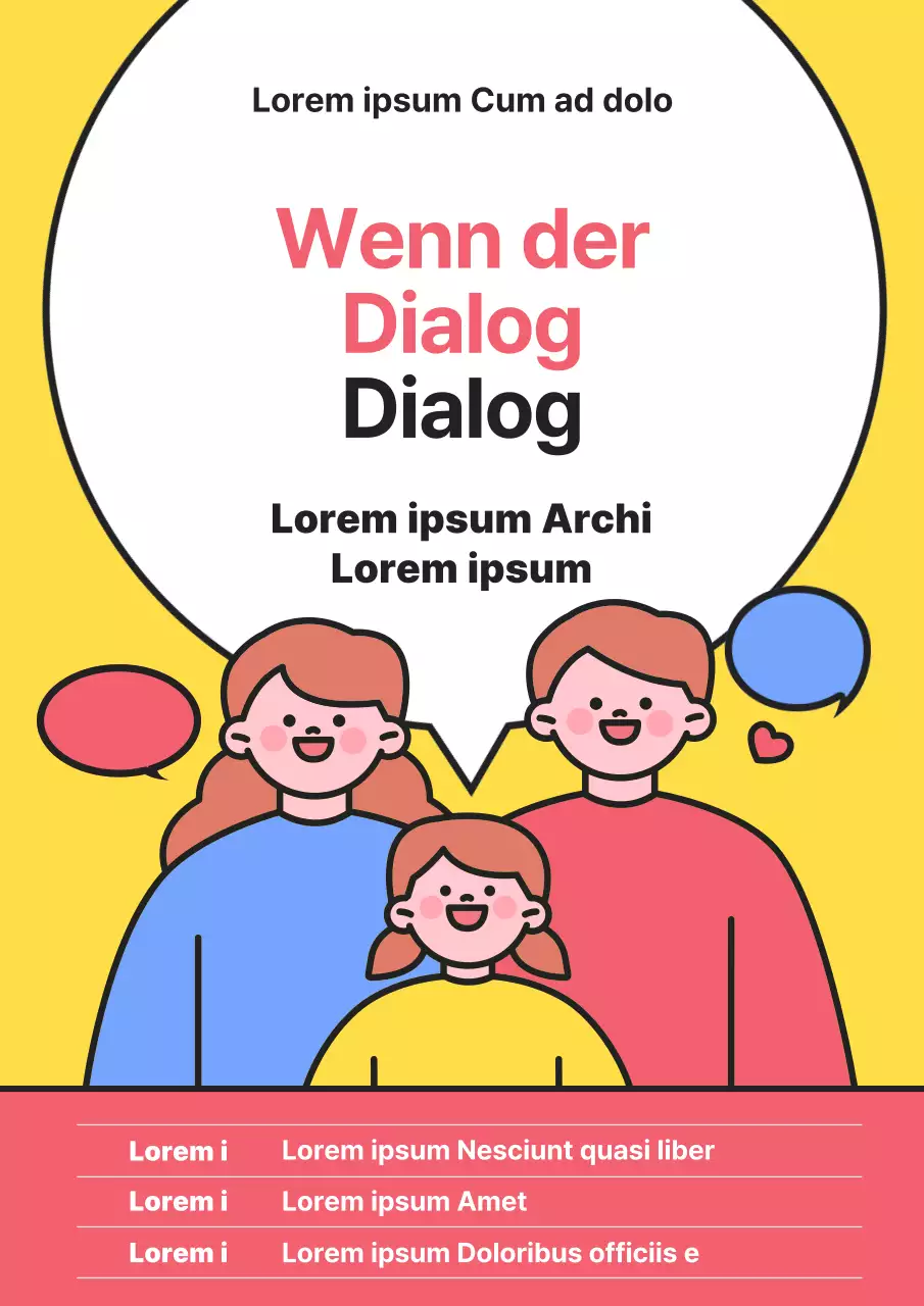 Stellenausschreibung für das gelbe familienpsychologische Beratungsprogramm