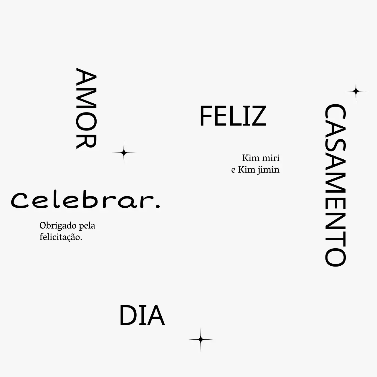 Uma celebração de casamento com classe, com ilustrações de linhas circulares e purpurinas