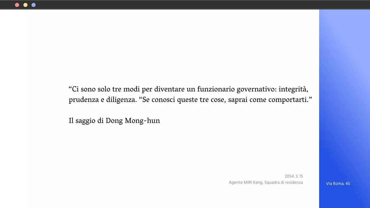 Rapporti semplici in bianco e blu per il settore pubblico