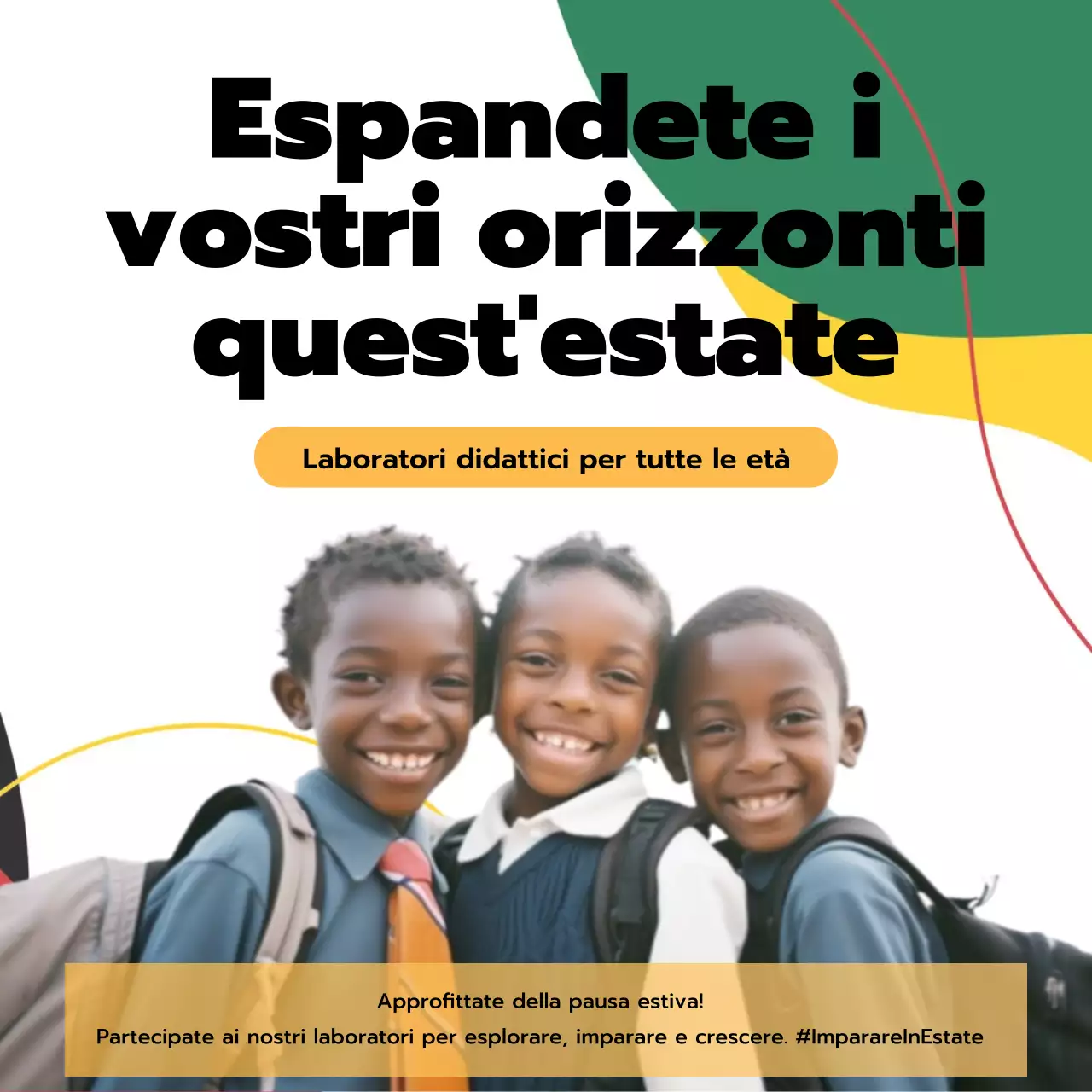 Espandete i vostri orizzonti quest'estate