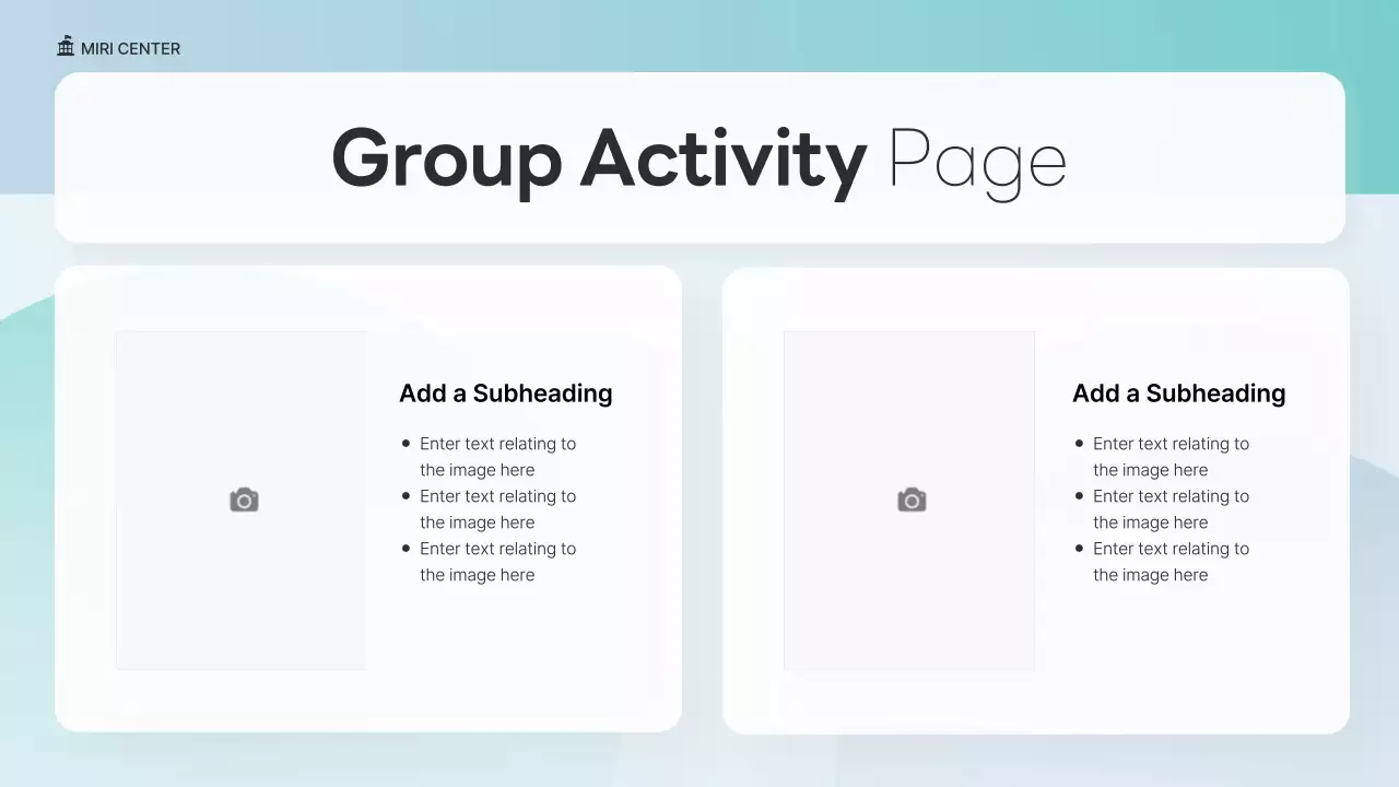 민트 모던 NGO 프레젠테이션