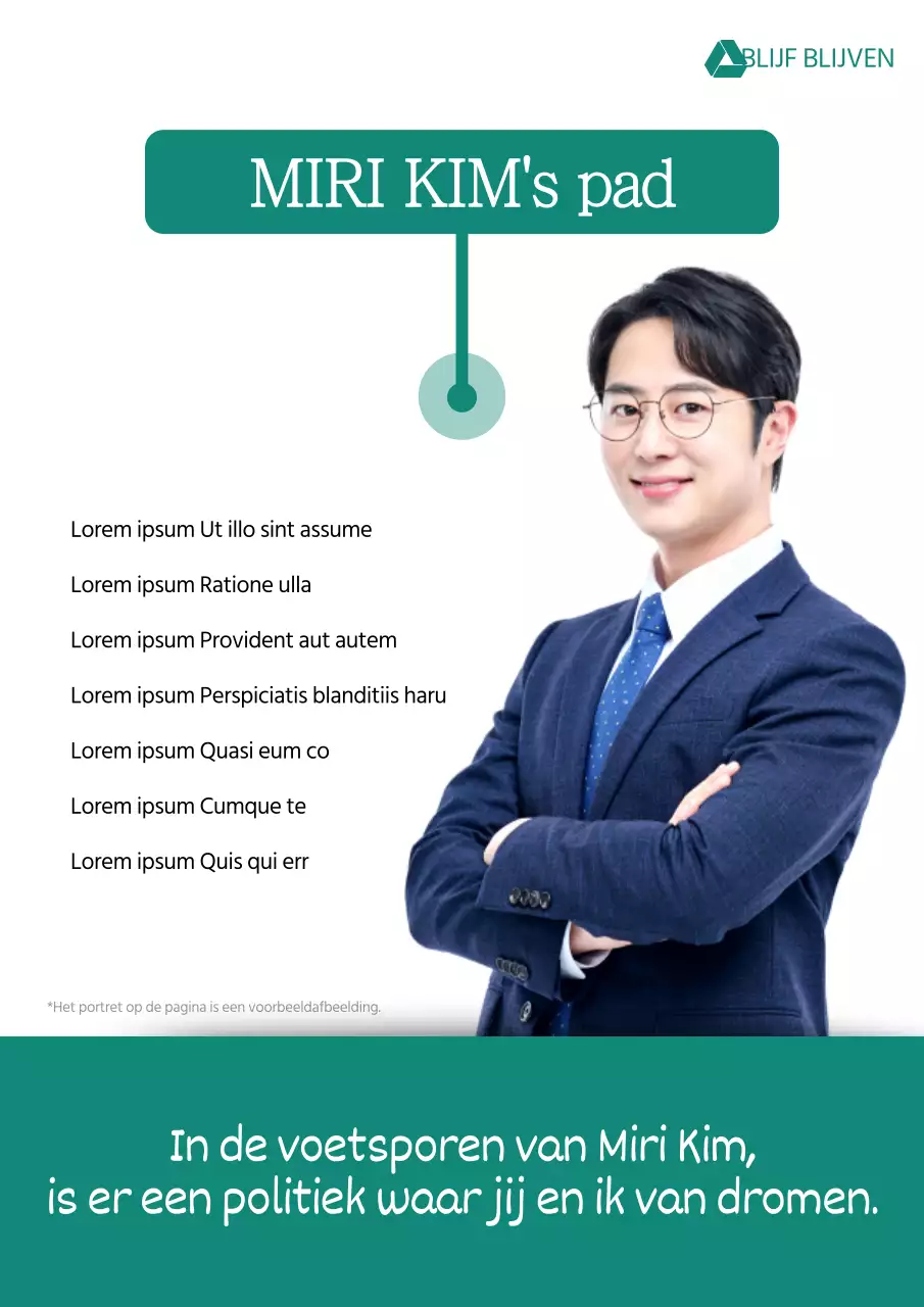 Promoot verkiezingskandidaten met samenvattingen en eenvoud