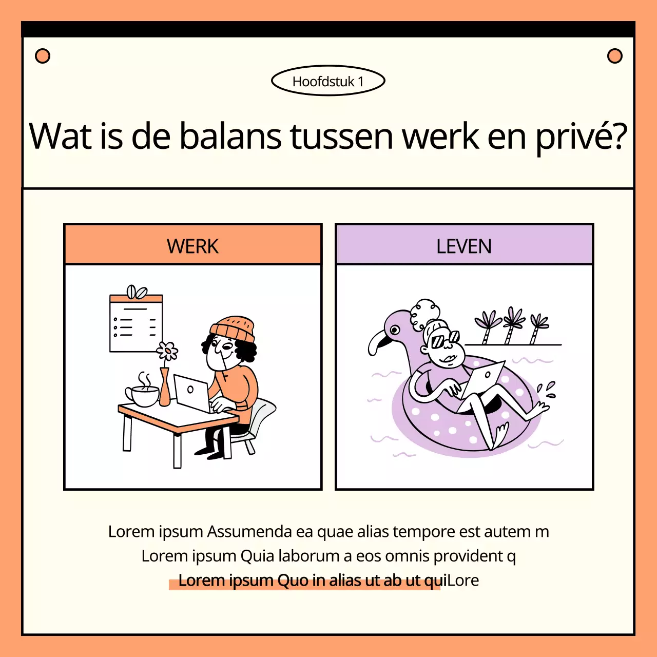 Over Orange en Bora's eenvoudige tips om werk en privé in balans te houden