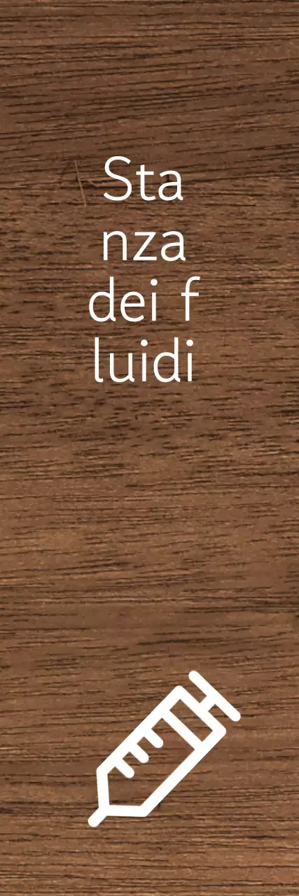 Guida all'icona dell'ospedale con testo bianco e sfondo scuro