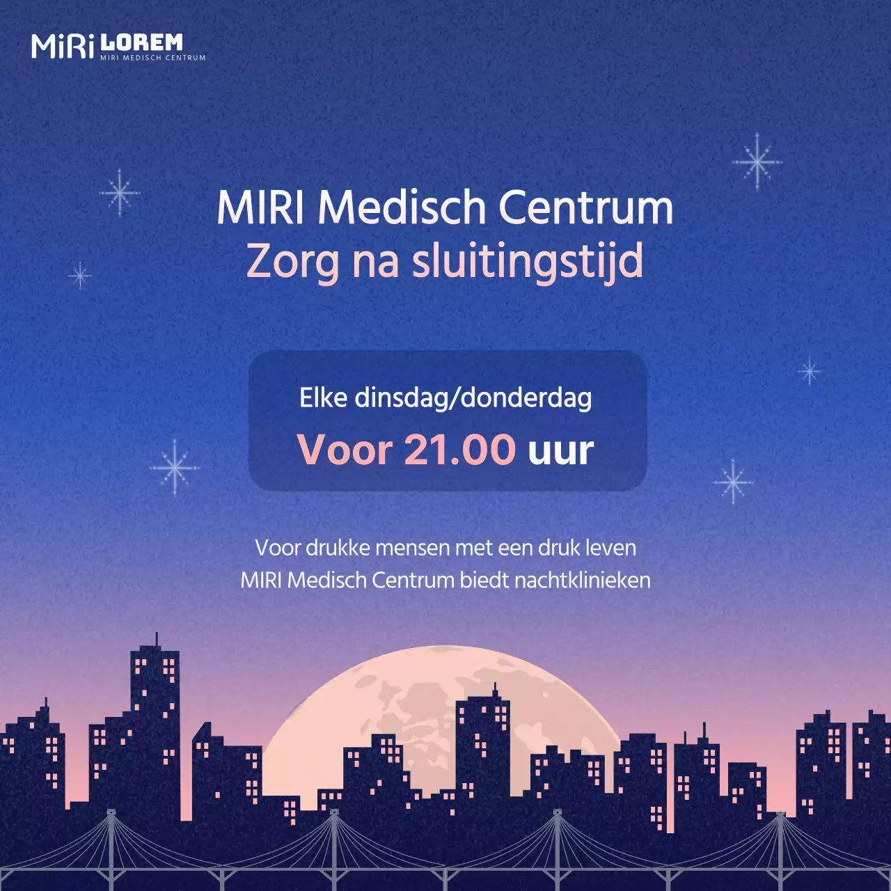 Bevorder nachtverzorging met blauwe en lavendel accenten