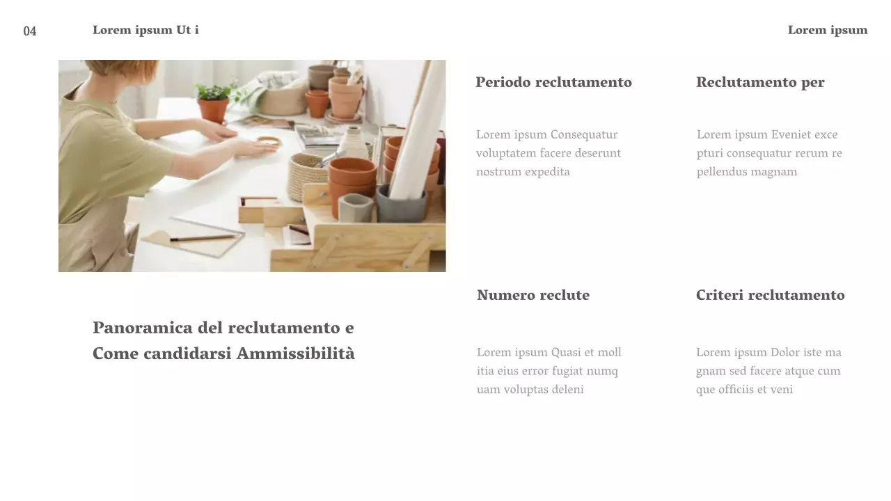 Promuovete la vostra attività di noleggio spazi con un semplice sfondo bianco