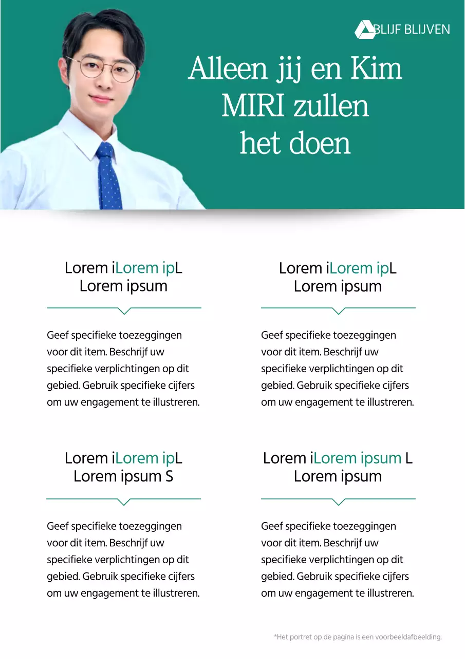 Promoot verkiezingskandidaten met samenvattingen en eenvoud